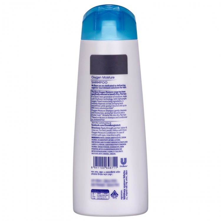 Dove Shampoo Oxygen Moisture -8516