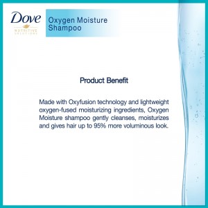 Dove Shampoo Oxygen Moisture -8514