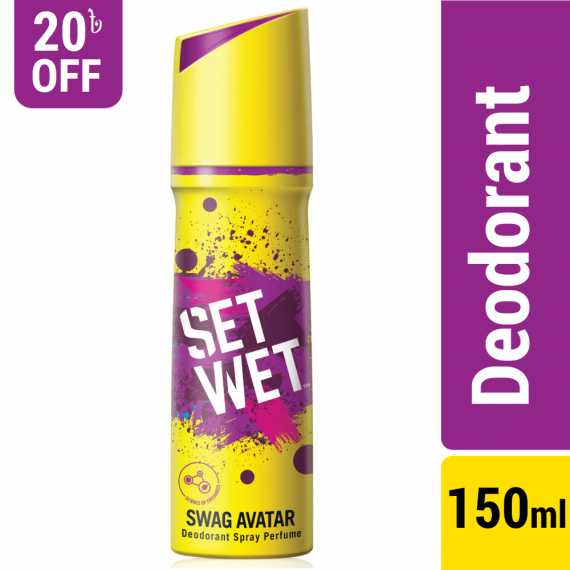 Set Wet Body Spray Deodorant Perfume Swag Avatar – 150ml