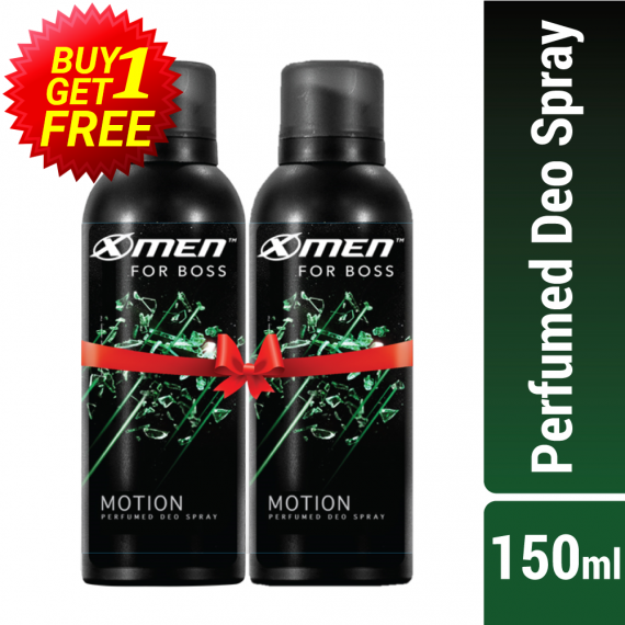 71. X Men For Boss Perfume Premium Deo Spray Motion 150ml (Buy 1 Get 1 Free)