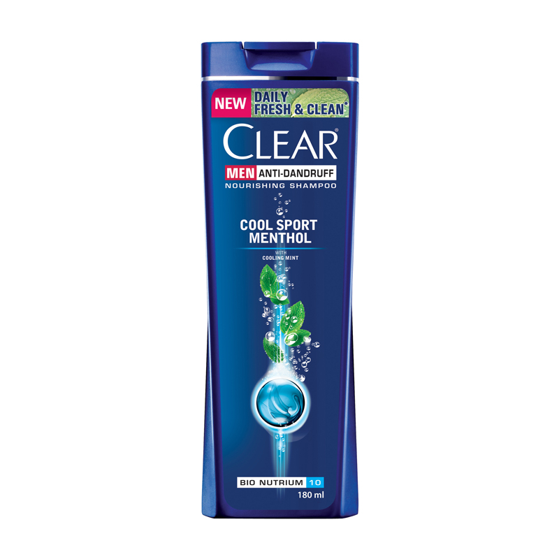 Clear Men Anti Dandruff Shampoo Cool Sport Menthol Shajgoj