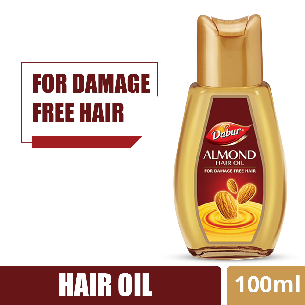 Buy Dabur Almond Damage Free Hair Oil 100 ml Online at Best Prices in India  - JioMart.