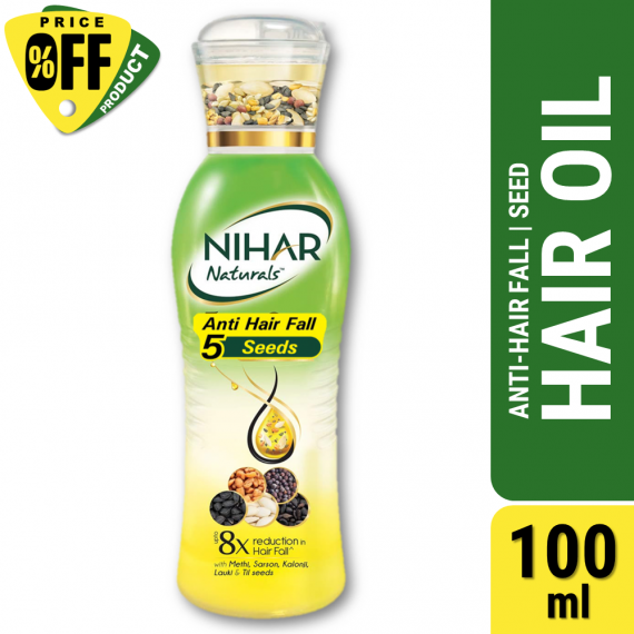 Nihar Anti Hairfall 5 Seeds Hair Oil 100ml