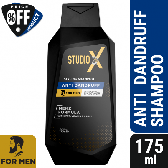 Studio X Anti Dandruff Shampoo for Men 175ml