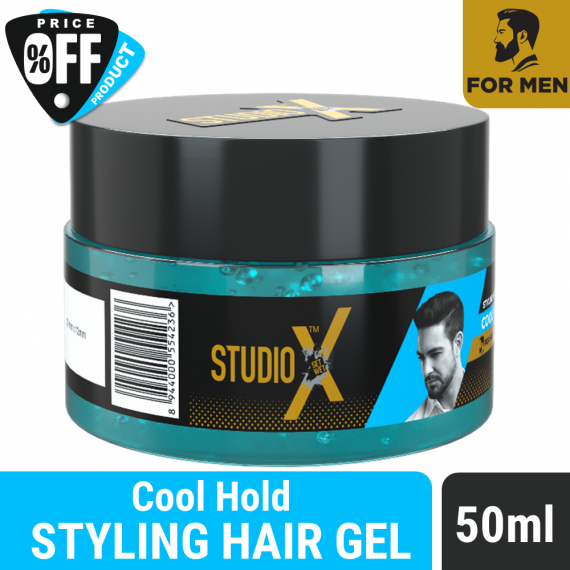 Studio X Cool Hold Hair Gel 50ml