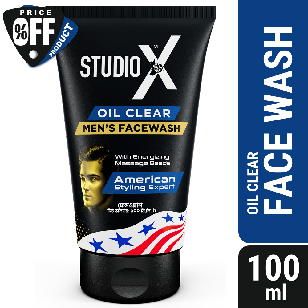 Studio X Oil Clear Face wash for Men