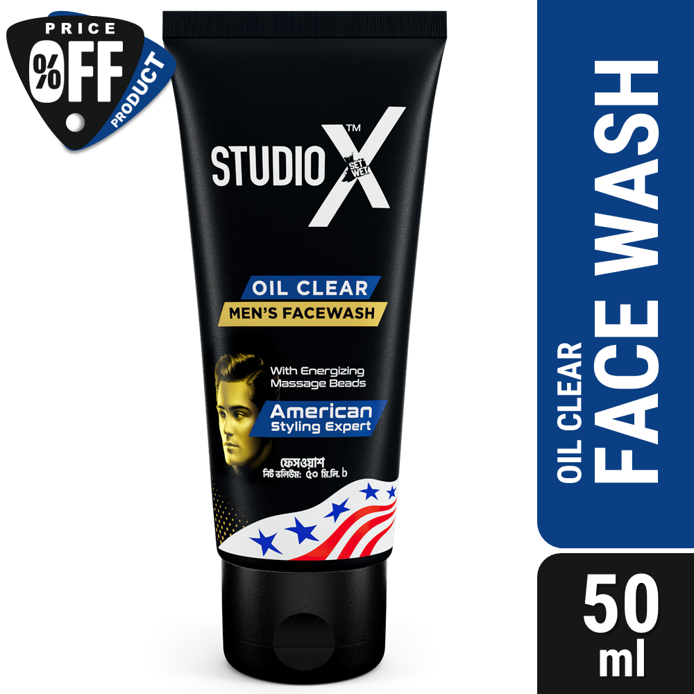 Studio X Oil Clear Face wash for Men