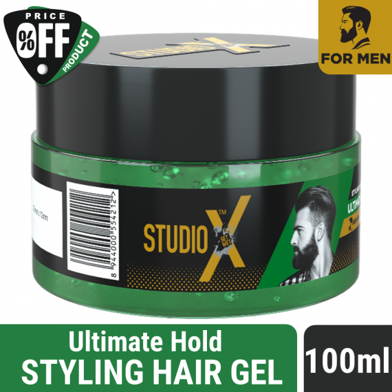 Studio X Ultimate Hold Hair Gel 100ml