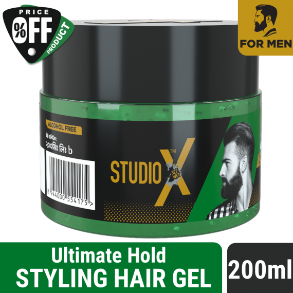 Studio X Ultimate Hold Hair Gel 200ml
