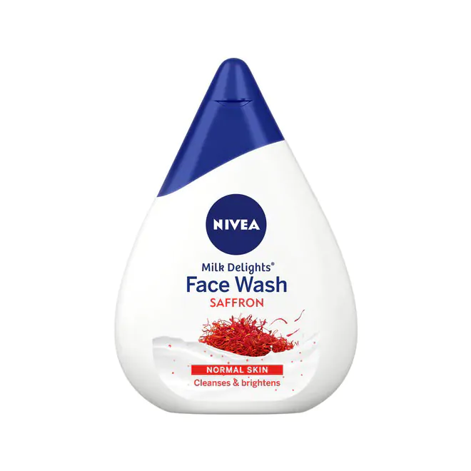 Nivea Face Wash Milk Delights Precious Saffron (Normal Skin)