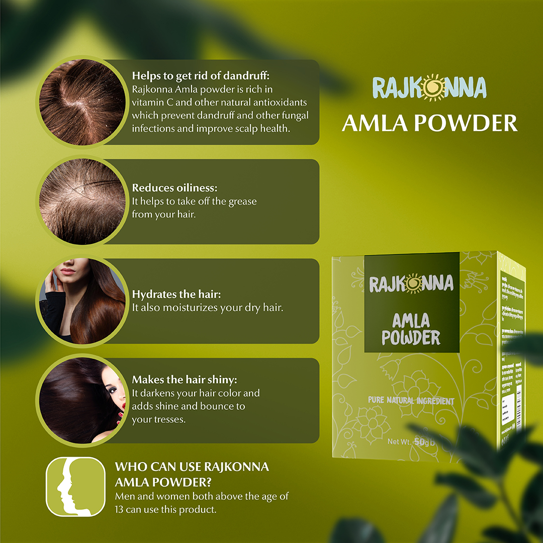 5 Amla Powder Uses for Stunning Hair and Skin