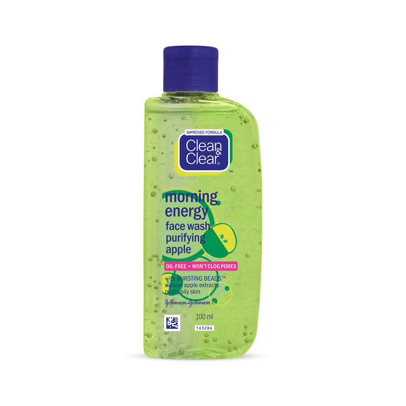 Clean & Clear Morning Energy Face Wash Purifying Apple