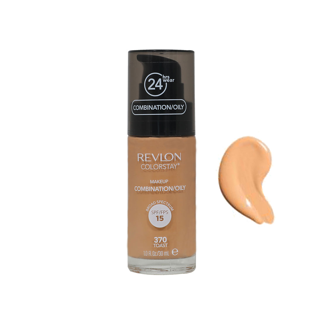Revlon ColorStay Spf 15 Foundation For Combination/Oily Skin Toast 370
