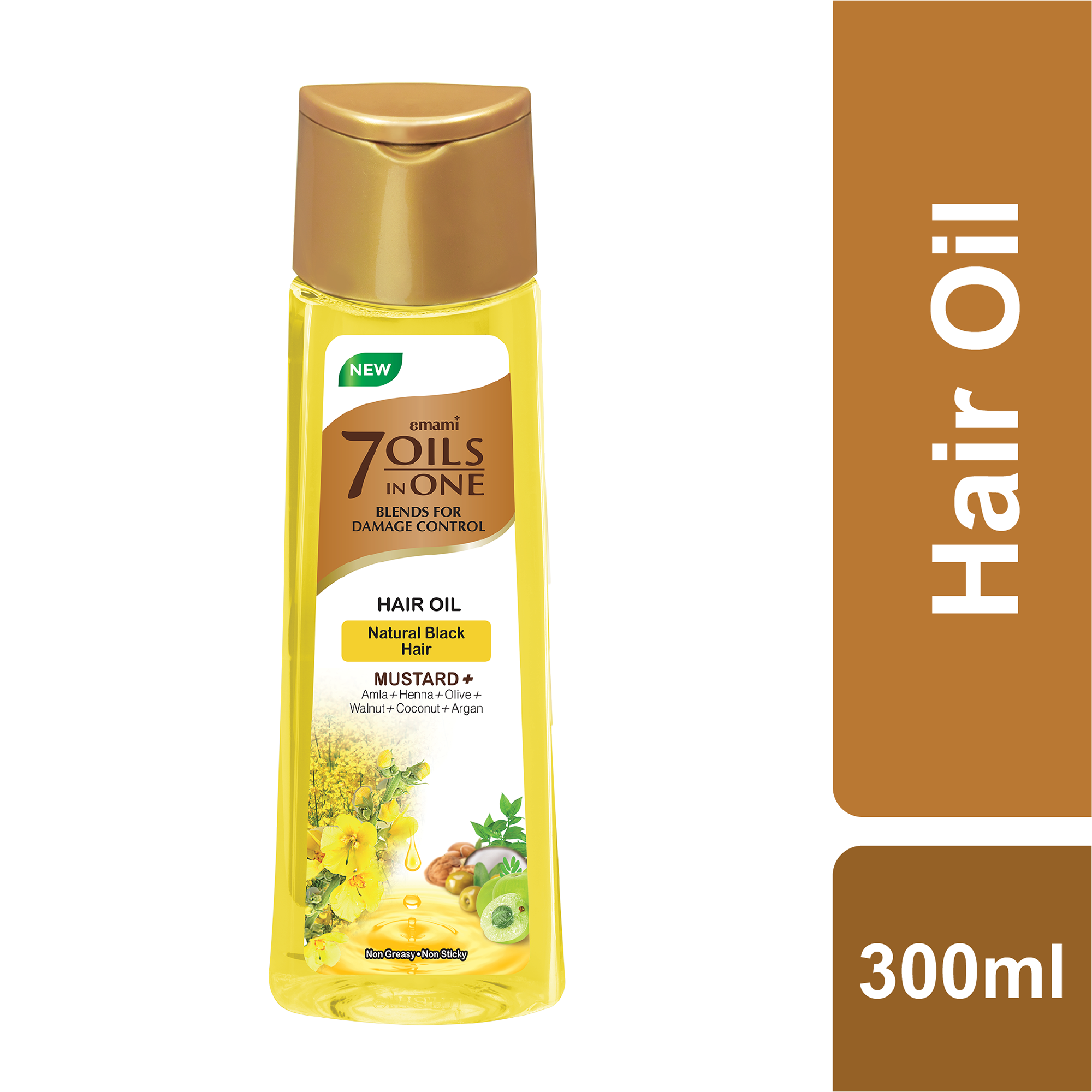 Emami 7 Oils In One Mustard+ Hair Oil – Shajgoj