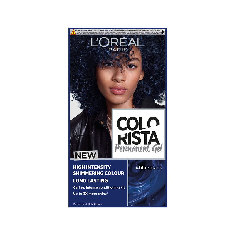 LOréal Colorista Indigo Blue Hair Dye Review  Kiss kiss winks