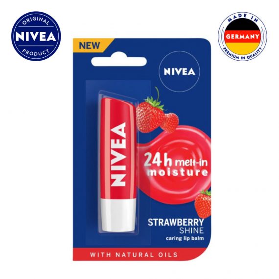 Nivea Lip Care Fruity Shine Strawberry (Germany)
