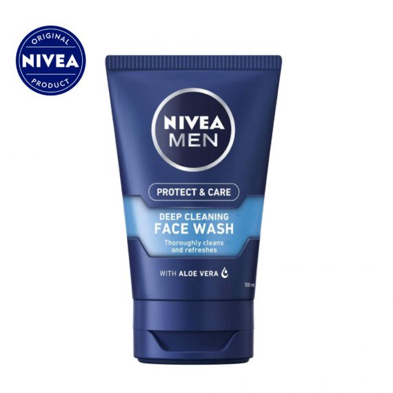 NIVEA MEN Protect &; Care Deep Cleaning Face Wash