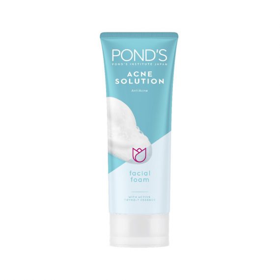 Pond’s-Acne-Clear-Facial-Foam-With-Active-Thymo-T-Essence