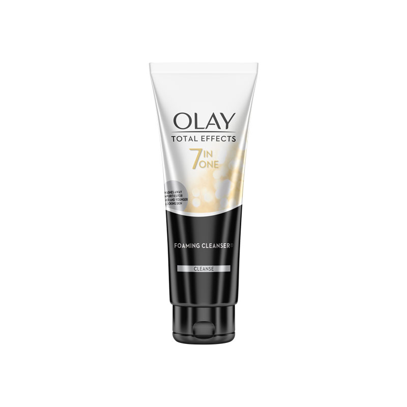 Olay Face Wash: Total Effects 7 in 1 Exfoliating foaming Cleanser