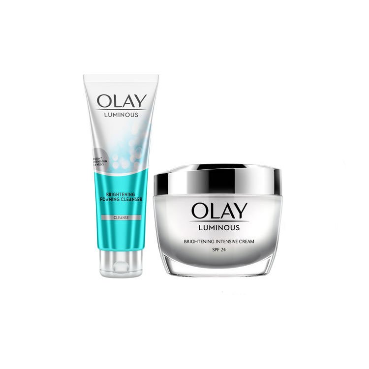 Olay Luminous Day Cream 50 gm + Cleanser (Combo Pack)