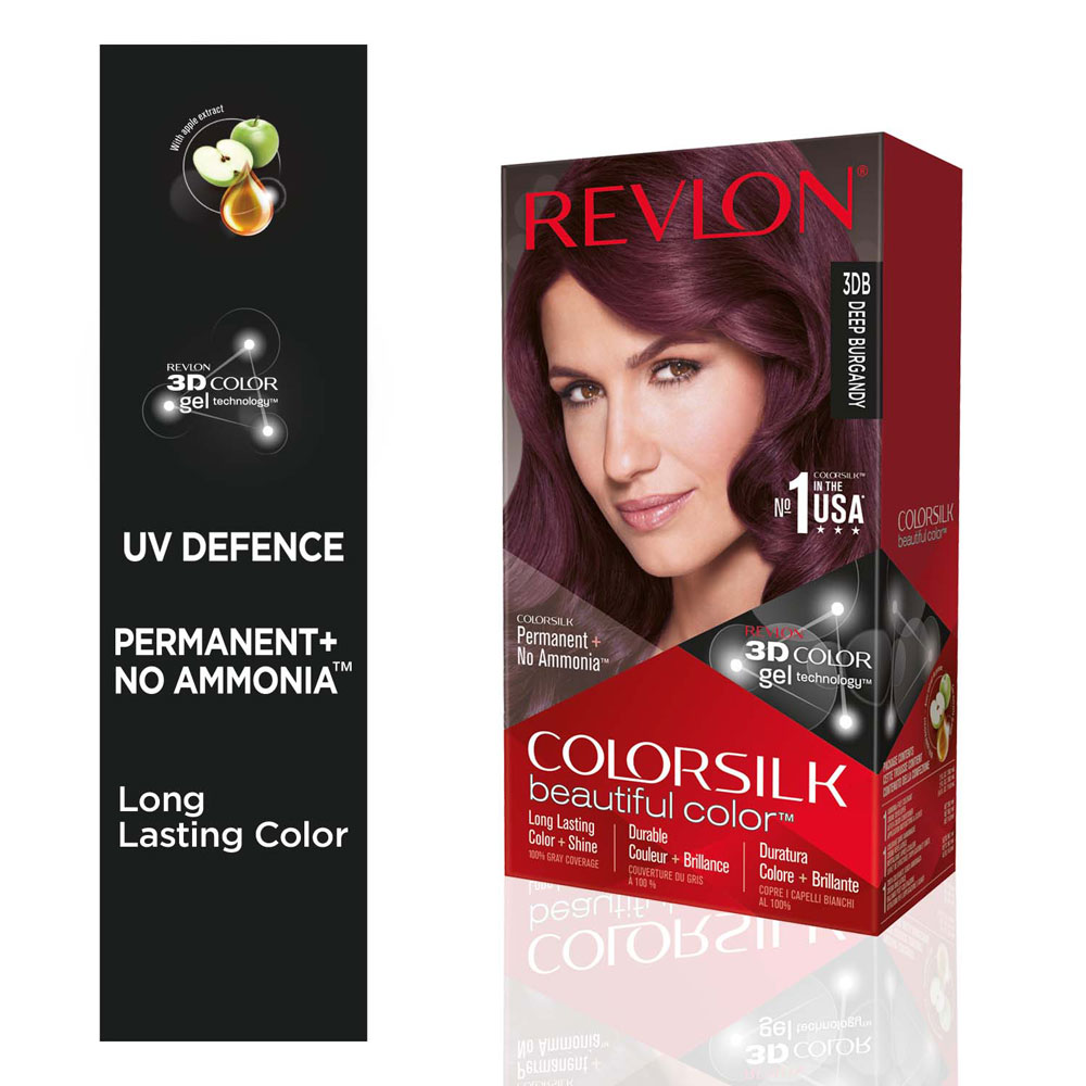 Revlon Colorsilk Hair Color Deep Burgundy 3DB – Shajgoj