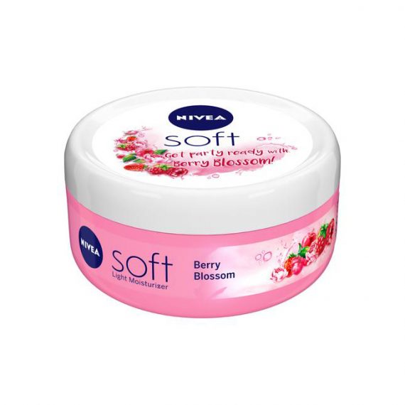 NIVEA Soft Skin Moisturizing Cream Berry Blossom200ml(2)_sku20684