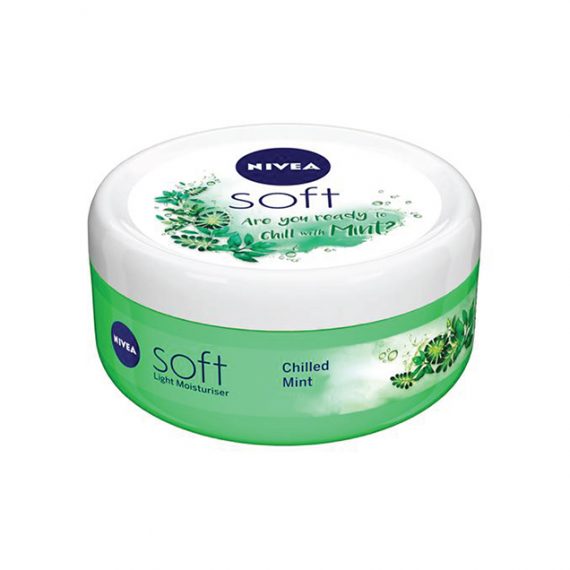 NIVEA Soft Skin Moisturizing Cream Chiilled Mint200ml(2)_sku20688