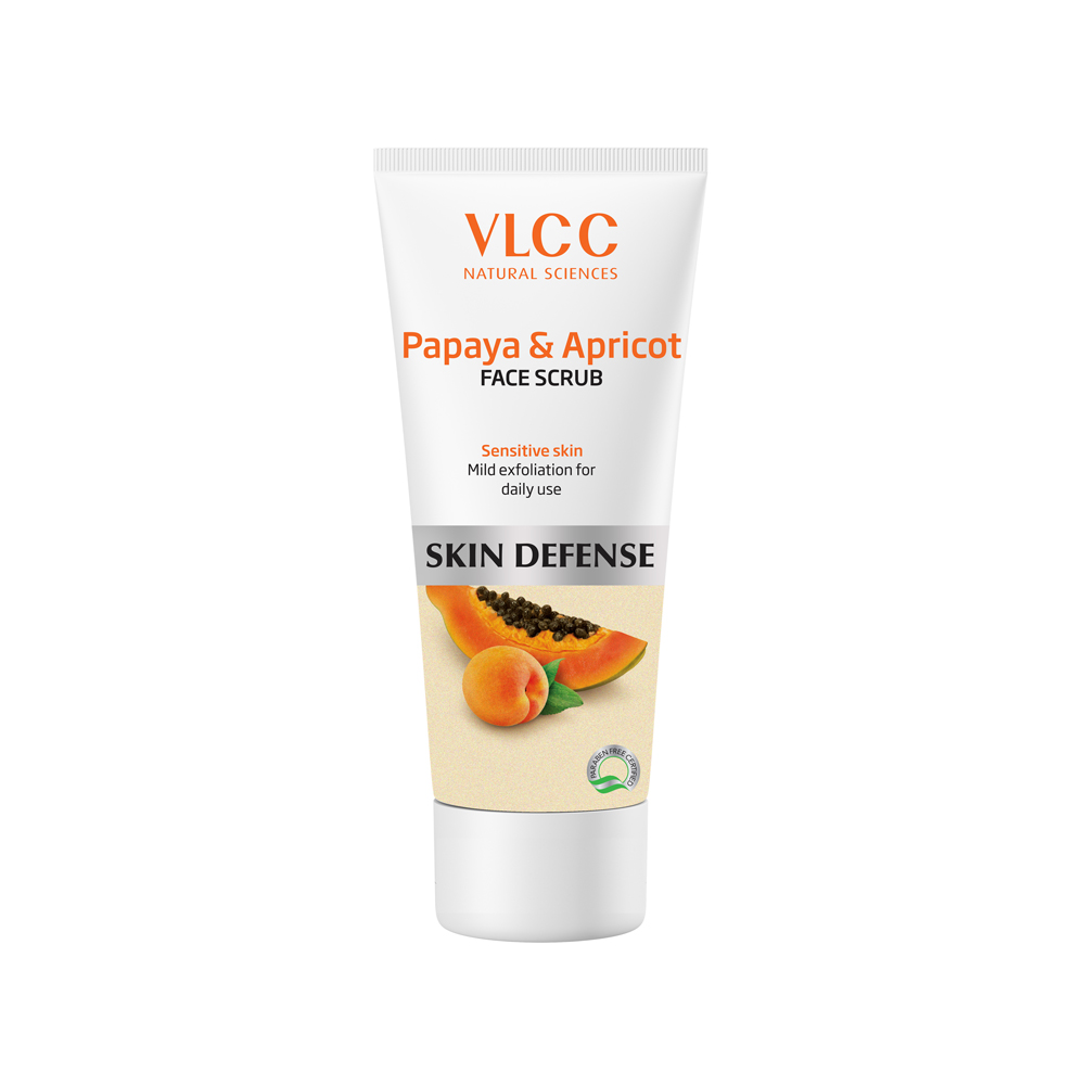 VLCC Papaya & Apricot Scrub – Shajgoj