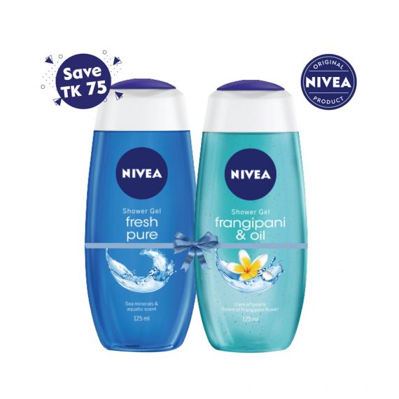 Nivea-Female-Shower-Gel-Combo-Pack—Fresh-Pure-and-Frangipani-&-Oil-(1)