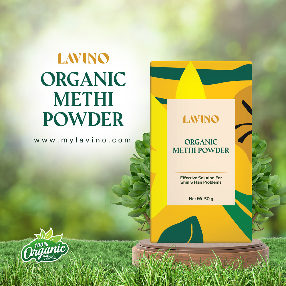Lavino Organic Methi Powder - 50Gm Lavino Organic Methi Powder 1 1