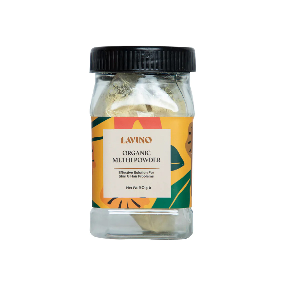 Lavino Organic Methi Powder - 50Gm Lavino Organic Methi Powder 1 2