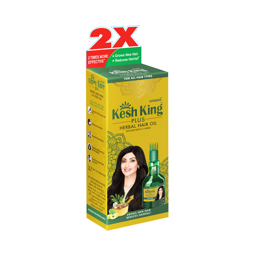 Kesh King Plus Herbal Hair Oil – Shajgoj