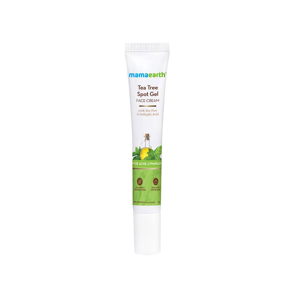 Mamaearth Tea Tree Spot Gel Face Cream with Tea Tree and Salicylic Acid For Acne and Pimples