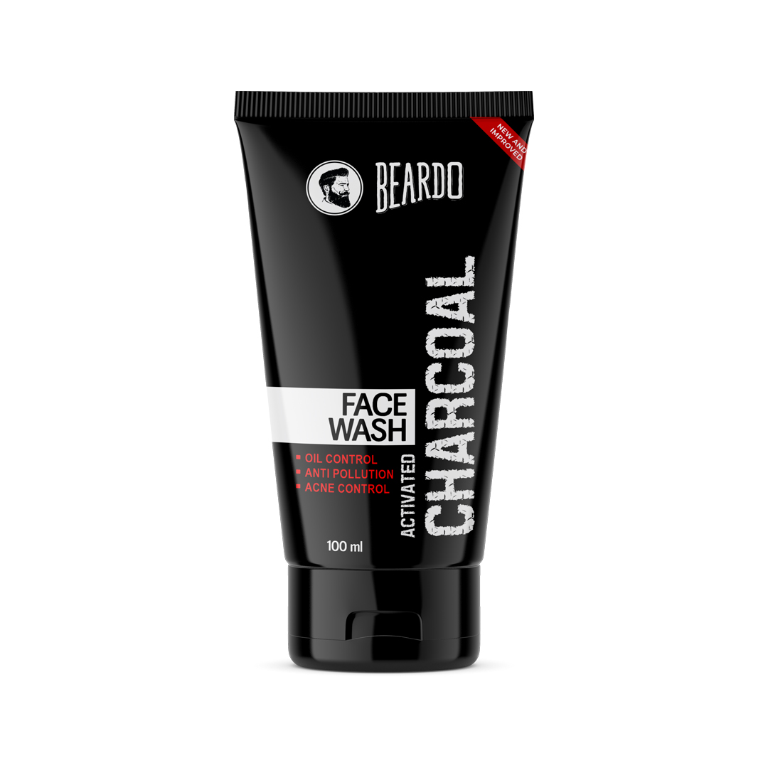 Beardo Activated Charcoal Face Wash – Shajgoj