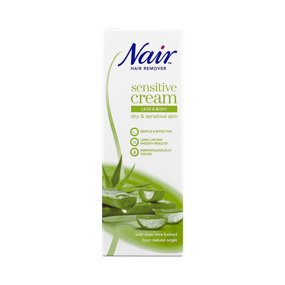 Nair Hair Remover Sensitive Cream With Aloe Vera – Shajgoj