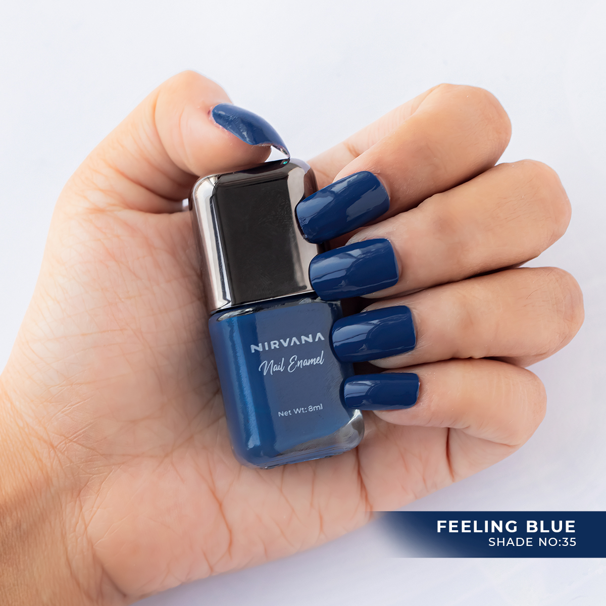 Nirvana Color Nail Enamel – Feeling Blue – 35