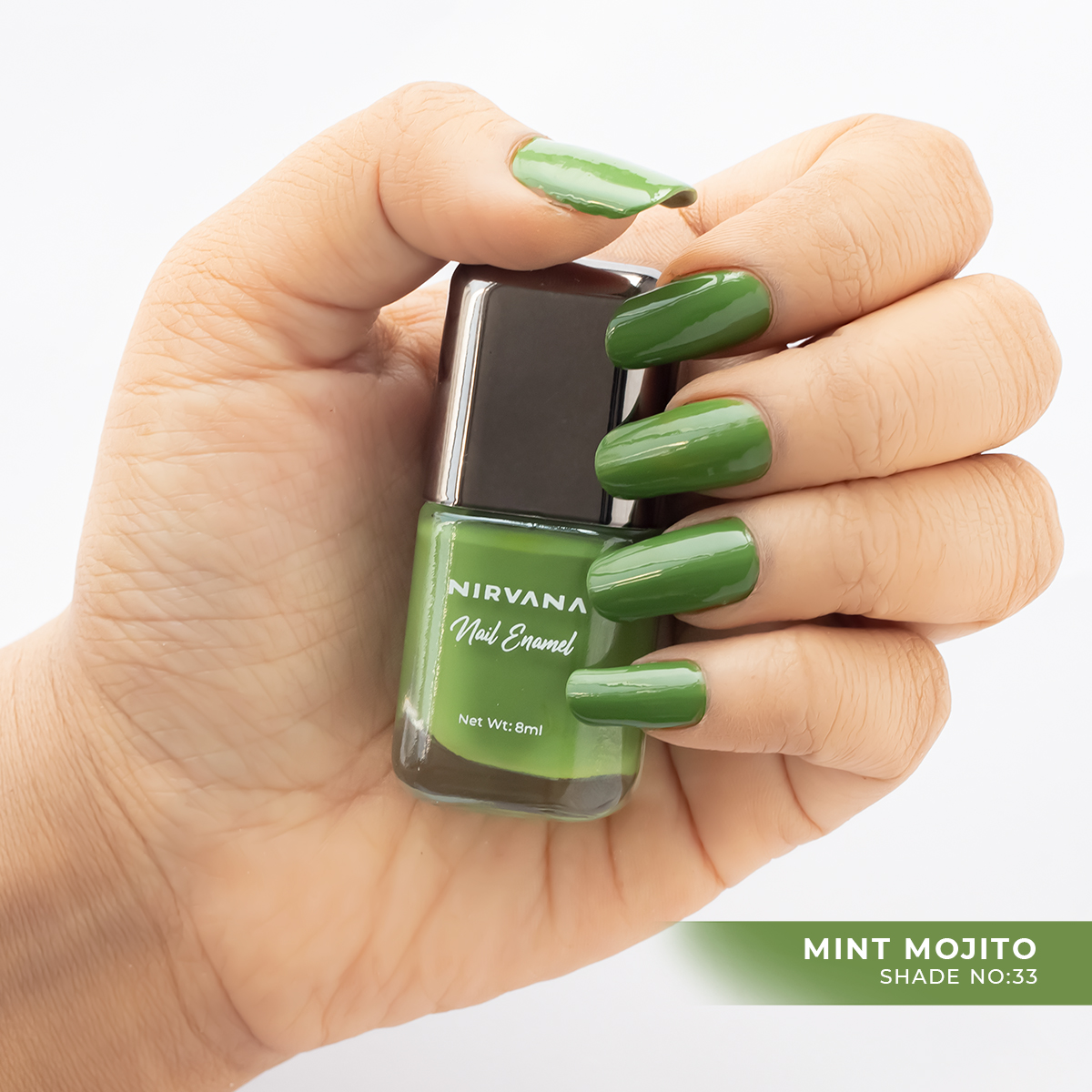 Nirvana Color Nail Enamel – Mint Mojito – 33