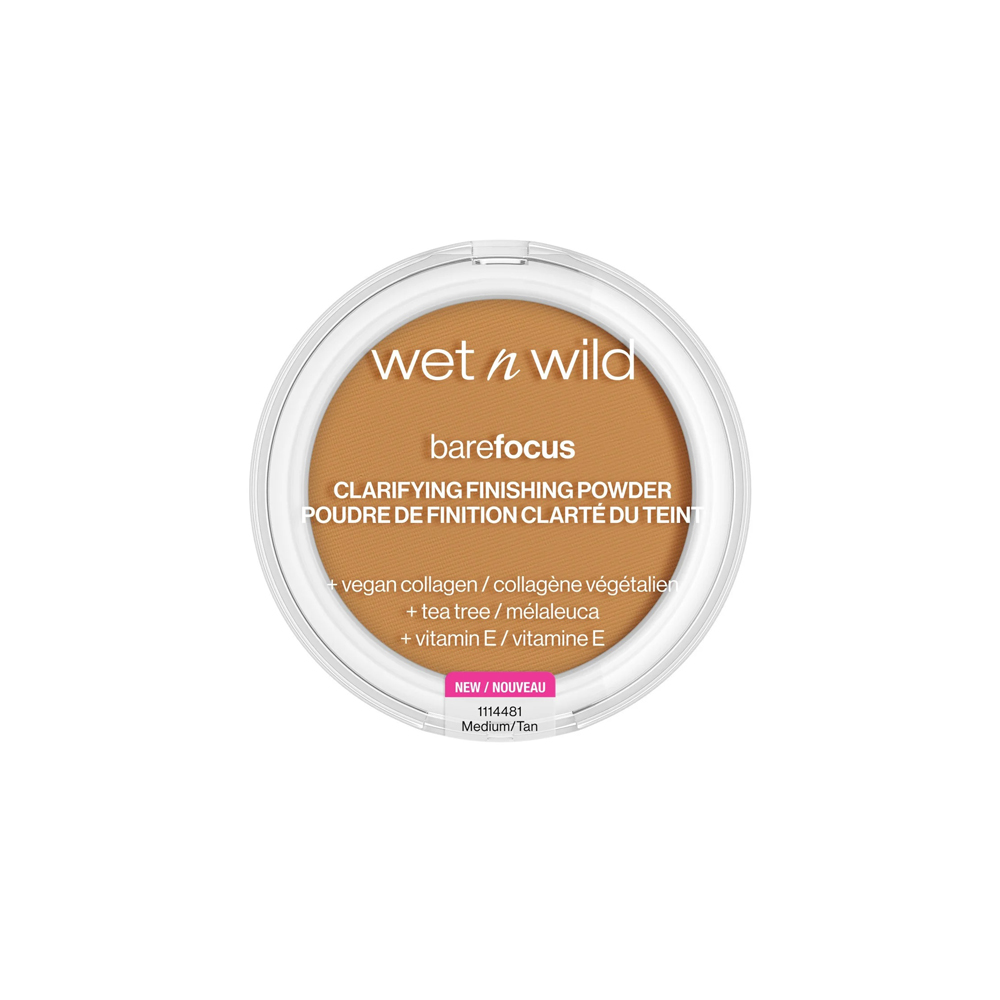Wet n Wild Bare Focus Clarifying Finishing Powder Medium Tan