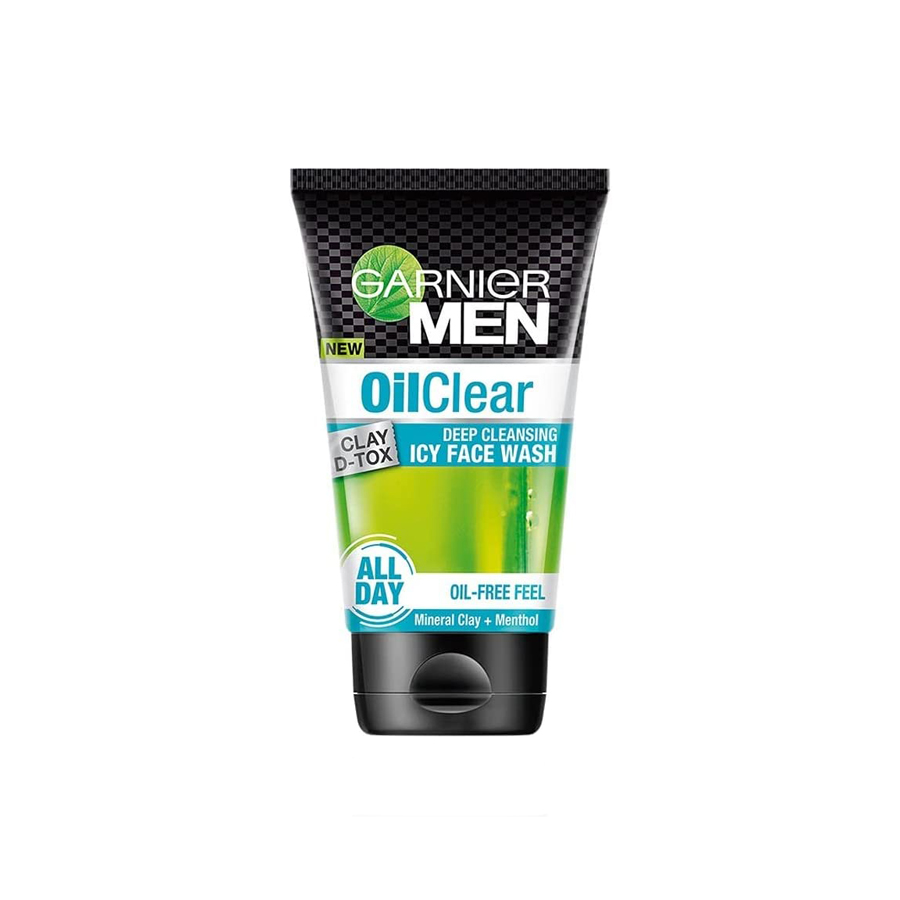 Garnier Men Oil Clear Clay Face Wash 50g