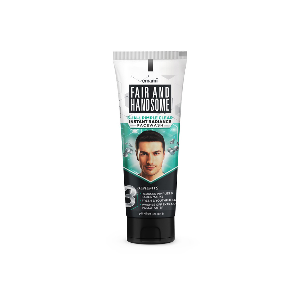 Fair And Handsome 5 in 1 Pimple Clear Instant Radiance Face Wash