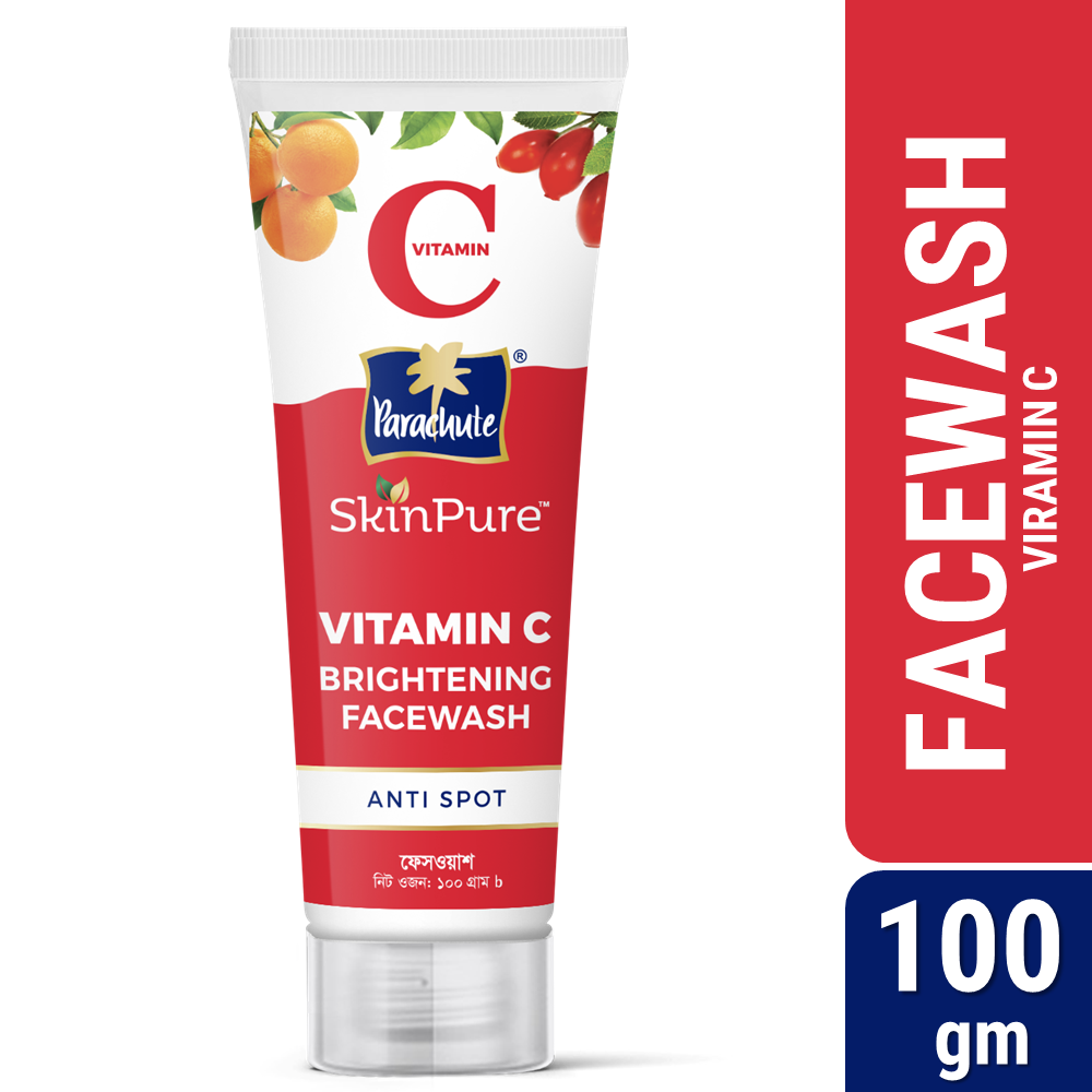 Parachute SkinPure Vitamin C Brightening Face Wash (Anti Spot)