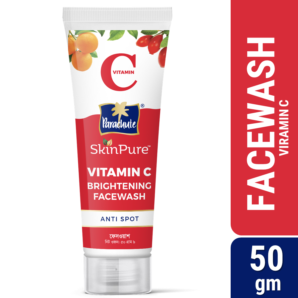 Parachute SkinPure Vitamin C Brightening Face Wash (Anti Spot)