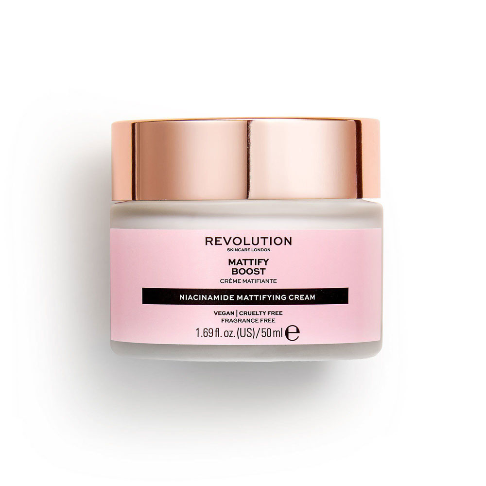 Makeup Revolutio skincare Oil Control Moisturiser Mattify Boost Niacinamide Mattifying Cream