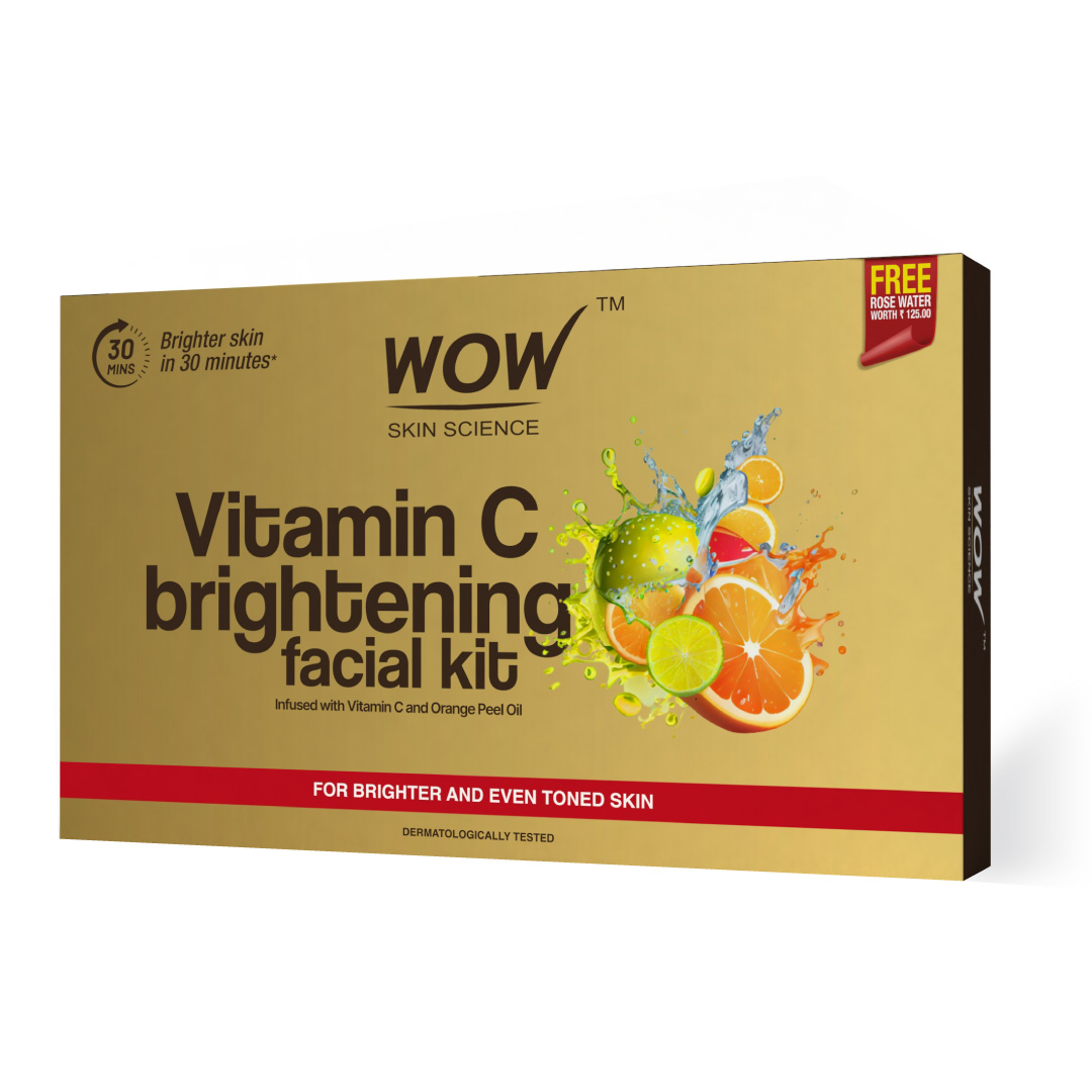 Wow Skin Science Vitamin C Brightening Facial Kit-7Pack
